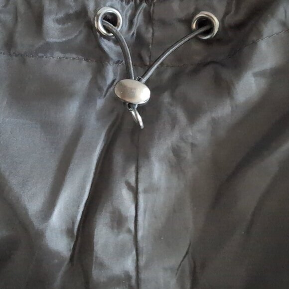 Eddie Bauer Women's Black Long Down Jacket Parka FUR HOOD DOWN FILLING, Large - Picture 8 of 11